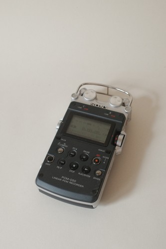 Sony pcm d50 audiorecorder - sony,