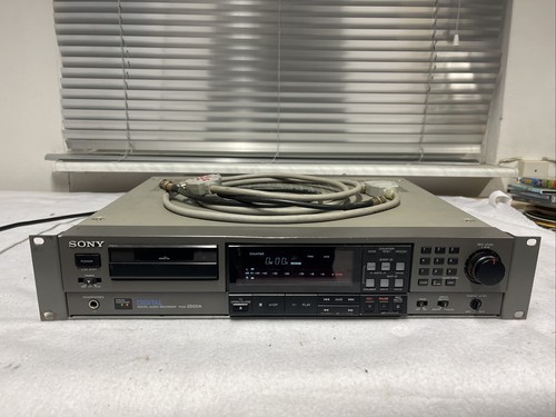 Sony pcm 2500a high end - sony, pcm-2500a