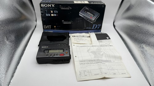 Sony tcd dat walkman - sony, tcd-d7