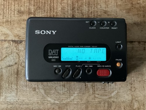 Sony walkman tcd digital - sony, tcd-d7