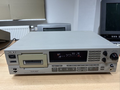 Sony pcm 2600 - pcm-2600, dat-recorder