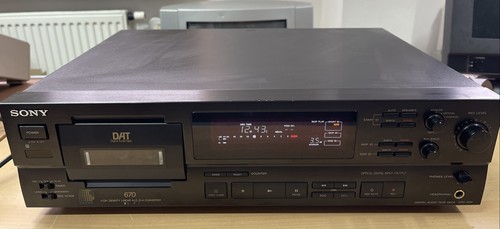 Sony dtc 670 - dtc-670, dat-recorder