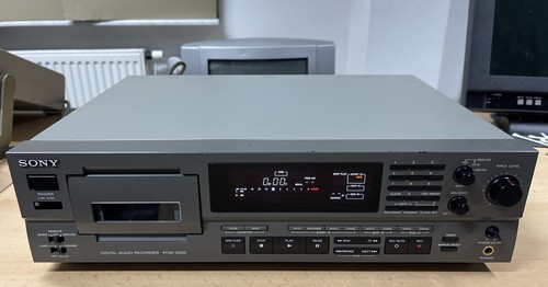 Sony pcm 2300 dat recorder - sony, pcm-2300