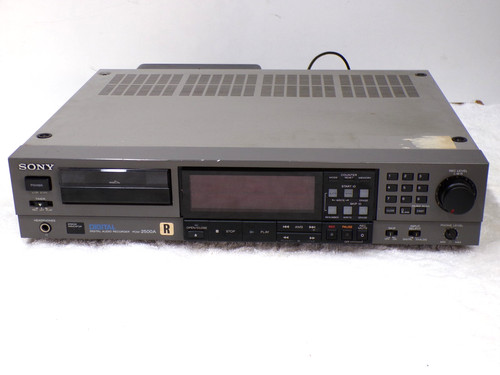 Sony pcm 2500a dat digital - pcm-2500a,