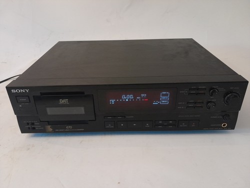 Sony dtc 670 dat - dtc-670, digital