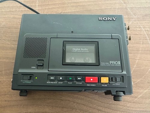 Sony tcd d10 portable dat - sony,