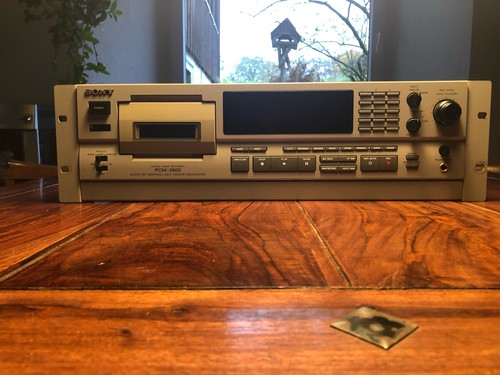 Sony pcm 2600 dat recorder - pcm-2600, dat-recorder