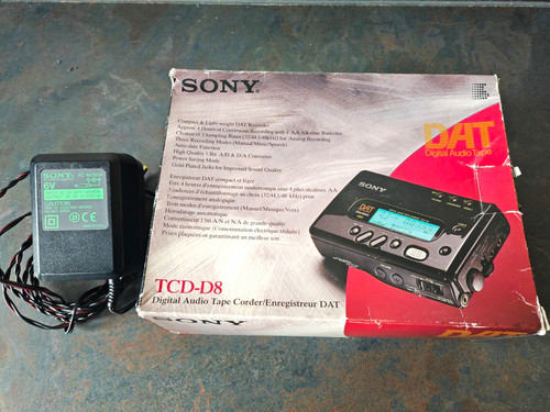 Sony tcd tragbarer - sony, tcd-d8