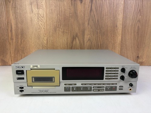 Sony pcm 2600 professional - sony, dat