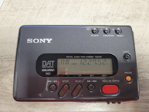 Sony tcd tragbares digital - sony, tcd-d7